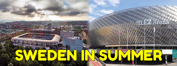 See summer football in Scandinavia!